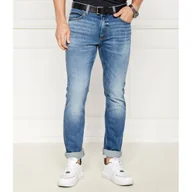 Spodnie męskie - HUGO Jeansy 708 | Slim Fit - miniaturka - grafika 1