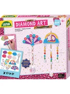 Zabawki kreatywne - LENA Zestaw kreatywny "Diamond Art" - 6+ - miniaturka - grafika 1