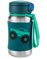 Zestawy naczyń dla dzieci - Skip Hop Bidon dla Dziecka Stalowy Monster Truck 350ml Spark - miniaturka - grafika 1