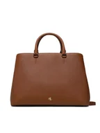 Torebki damskie - Lauren Ralph Lauren Torebka Hanna 37 431898556006 Brązowy - miniaturka - grafika 1