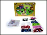 Prace ręczne dla dzieci - Hipo Koraliki farma do zgrzewania 3000szt - miniaturka - grafika 1