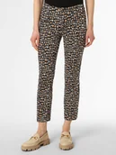 Spodnie damskie - Rosner - Spodnie damskie Alisa, czarny|wielokolorowy - miniaturka - grafika 1