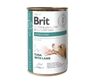BRIT GF Veterinary Diets Dog Sterilised 400g-karma mokra dla psa - Mokra karma dla psów - miniaturka - grafika 1