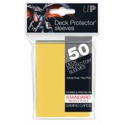 Akcesoria do gier planszowych - Ultra-Pro Deck Protector sleeves. Solid Yellow 66 x 91 mm 50 szt. - miniaturka - grafika 1