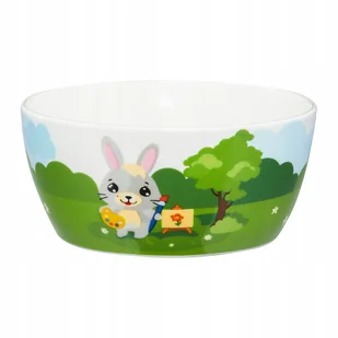 43127 Miseczka Betty i Bunny 400 ml malarka AMBITION JUNIOR - Miseczki i talerzyki dla dzieci - miniaturka - grafika 1