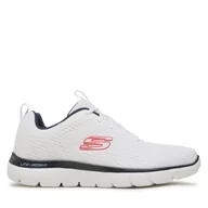 Sneakersy męskie - Sneakersy Skechers Summits Torre 232395/WNV Biały - miniaturka - grafika 1