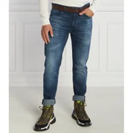 Spodnie męskie - BOSS Jeansy Taber | Tapered fit - miniaturka - grafika 1
