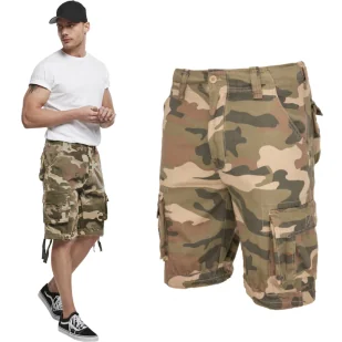 Spodnie Short BRANDIT Urban Legend - Light Woodland M - Odzież taktyczna i umundurowanie - miniaturka - grafika 1