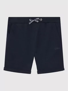 Spodnie i spodenki dla dziewczynek - CMP Szorty sportowe 32D8205 Granatowy Regular Fit - grafika 1