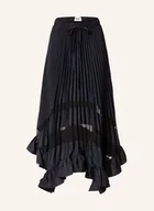 Spódnice - Claudie Pierlot Spódnica Plisowana Selode Z Wolantami blau - miniaturka - grafika 1