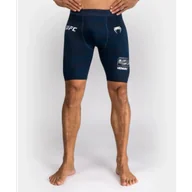 Spodnie sportowe męskie - UFC Venum Vale Tudo Spodenki Kompresyjne Fusion Fight Week Oceanic Blue - miniaturka - grafika 1