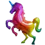 Urodziny dziecka - GoDan Balon foliowy "Tęczowy Jednorożec" 53 &quot SHP BF-HJRT - miniaturka - grafika 1