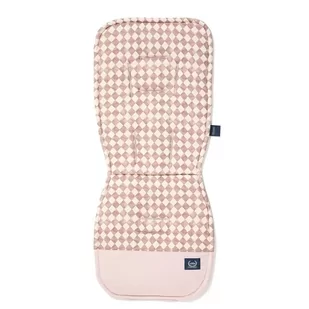 La Millou Organic Jersey Stroller Pad Princess Chessboard, wkładka do wózka - Akcesoria do wózków - miniaturka - grafika 1