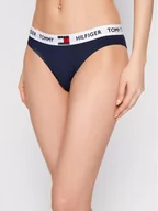 Majtki damskie - Tommy Hilfiger Figi klasyczne UW0UW02193 Granatowy - miniaturka - grafika 1