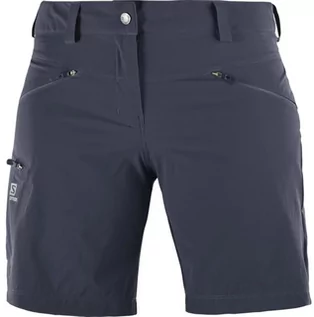 Spodnie sportowe damskie - Salomon Spodenki Wayfarer Short W Graphite 401099 - grafika 1