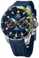 Zegarki męskie - Zegarek Vostok Europe 6S21-225A708S Rocket N-1 Chrono - miniaturka - grafika 1