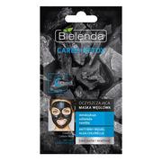 Maseczki do twarzy - Bielenda Carbo Detox oczyszczająca maska węglowa do cery dojrzałej 8g - miniaturka - grafika 1