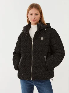 Liu Jo Sport Kurtka przejściowa TF3005 J4522 Czarny Regular Fit - Kurtki damskie - miniaturka - grafika 1