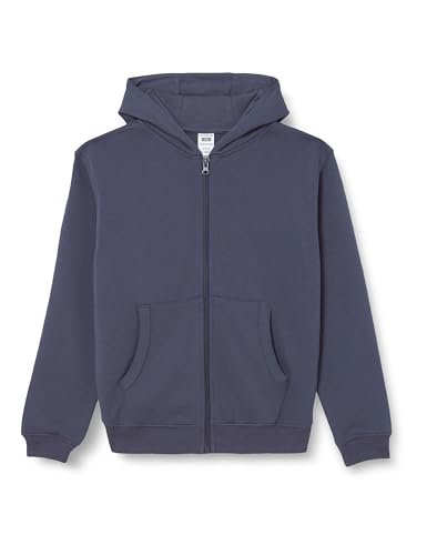 Mukua Byron Kids Bluza dziecięca z zamkiem błyskawicznym i kapturem, kolor niebieski denim, rozmiar 7/8
