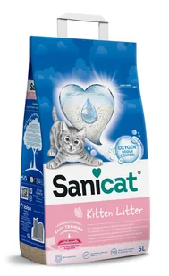 Kitten, żwirek, dla kociąt, sepiolitowy, niezbrylający - Żwirek dla kotów - miniaturka - grafika 1