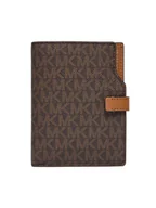 Etui na dokumenty i karty - MICHAEL Michael Kors Etui na dokumenty 32F5GJ6T1B Brązowy - miniaturka - grafika 1