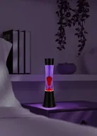 Lampy stojące - RL Light ETNA R50559192 lampa stołowa czarna czerwona lawa LED 21W 3000K - miniaturka - grafika 1