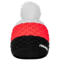 Czapki damskie - Czapka zimowa Reusch Aiden 7193 czarno-czerwony - miniaturka - grafika 1