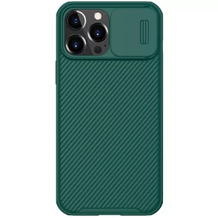 Nillkin CamShield Pro Case pancerne etui pokrowiec osłona na aparat kamerę iPhone 13 Pro Max zielony - Etui i futerały do telefonów - miniaturka - grafika 1