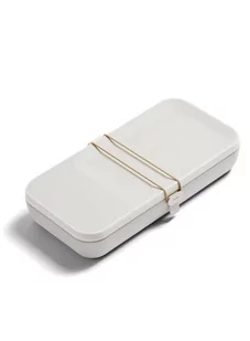 Przenośny organizer biurowy z funkcją ładowania bezprzewodowego Nest Orbitkey - stone - Etui na klucze - miniaturka - grafika 1