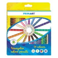 Przybory szkolne - Primart Kredki ołówkowe 24 kolory 359813 - miniaturka - grafika 1
