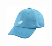 Czapki męskie - Czapka baseballowa Babolat  Pure Logo Cap Cyan Blue - miniaturka - grafika 1