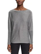 Swetry damskie - ESPRIT Collection Damski sweter 112EO1I303, 039/MEDIUM Grey 5, XXL - miniaturka - grafika 1