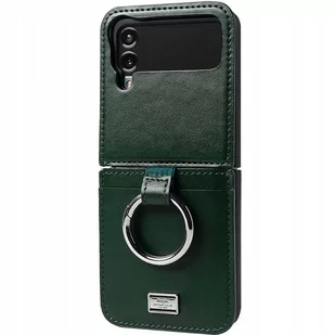 Ringke Etui Signature Folio do Samsung Galaxy Z Flip 4 Zielony - Etui i futerały do telefonów - miniaturka - grafika 1