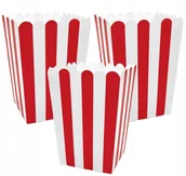Popcorn - PUDEŁKA NA POPCORN OPAKOWANIA POJEMNIKI 6 SZT. - miniaturka - grafika 1