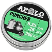 Amunicja do wiatrówek - Śrut Apolo Puncher 6.35 mm, 200 szt. 2.40g/37.0gr (19972) - miniaturka - grafika 1