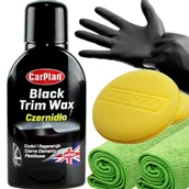 Kosmetyki samochodowe - Carplan Zestaw Mocny Dressing Czernidło Do Zderzaków Renowacja Plastików - miniaturka - grafika 1
