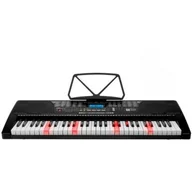 Instrumenty klawiszowe - Keyboard MUSICMATE MM-KB130 ClarityKey Czarny - miniaturka - grafika 1