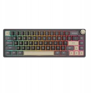 Royal Kludge R65 RGB Phantom laidinė mechaninė klaviatūra 60%, Chartreuse switches, US RKR65-P-CH - Klawiatury - miniaturka - grafika 1