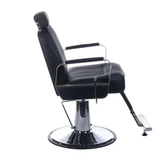 Fotel barberski HOMER BH-31237 Czarny - Fotele fryzjerskie - miniaturka - grafika 2