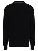 Swetry męskie - Bugatti - Sweter męski z dodatkiem kaszmiru, niebieski - miniaturka - grafika 1