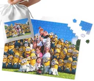 Puzzle - PUZZLE - MINIONKI WZORY Z BAJEK I GIER PREZENT NA ŚWIĘTA 110EL WORECZEK - miniaturka - grafika 1
