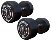 Gryfy - Zestaw hantli gumowanych 40kg 20x2kg - miniaturka - grafika 1