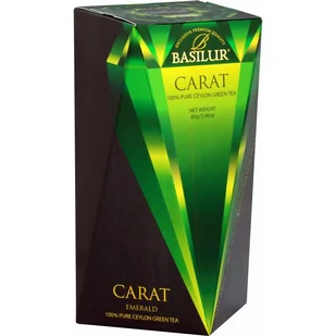 BASILUR BASILUR Herbata Karat Emerald 85g WIKR-1029319 - Kawa w kapsułkach i saszetkach - miniaturka - grafika 1