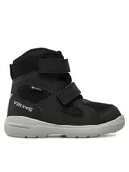 Buty dla chłopców - Viking Śniegowce Fun Warm Gtx 2V 3-94610-2 Czarny - miniaturka - grafika 1