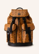 Plecaki - Mcm Plecak Brandenburg Visetos braun - miniaturka - grafika 1