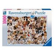Puzzle - Ravensburger Wielka rodzina psów puzzle 1000 elementów - miniaturka - grafika 1