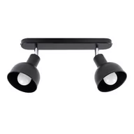 Lampy sufitowe - Plafon ELBA 2 czarny SOLLUX LIGHTING - miniaturka - grafika 1