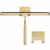 Akcesoria łazienkowe - Rea Ściągaczka łazienkowa Złota Szczotkowana - miniaturka - grafika 1