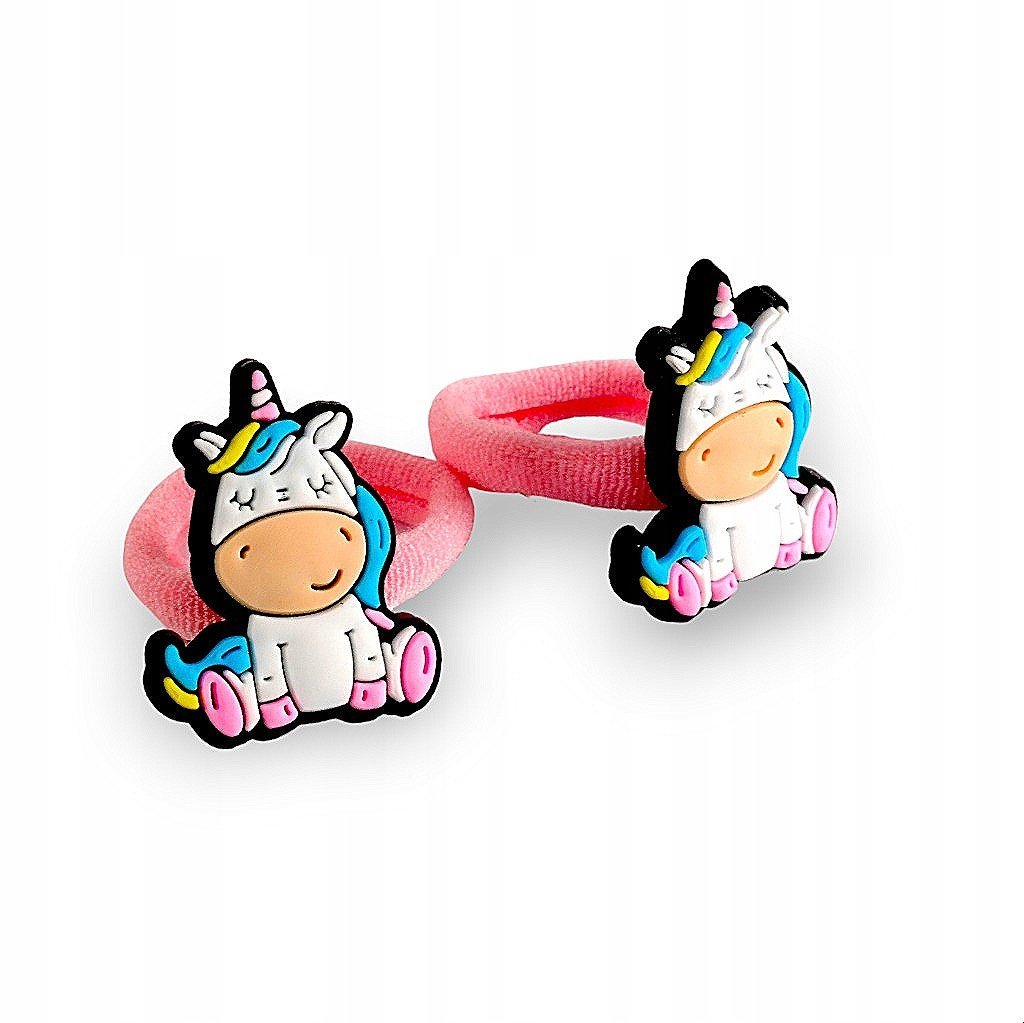 Jednorożec Gumki do włosów dla dzieci