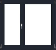 Okna - Lupol 2-szybowe fasadowe lakier kolor antracytowy O35 RU/R 1465x1435 mm - miniaturka - grafika 1